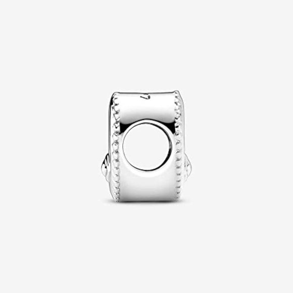 Pandora Clear Pavé Safety Chain Clip Charm - Picture 3 of 5